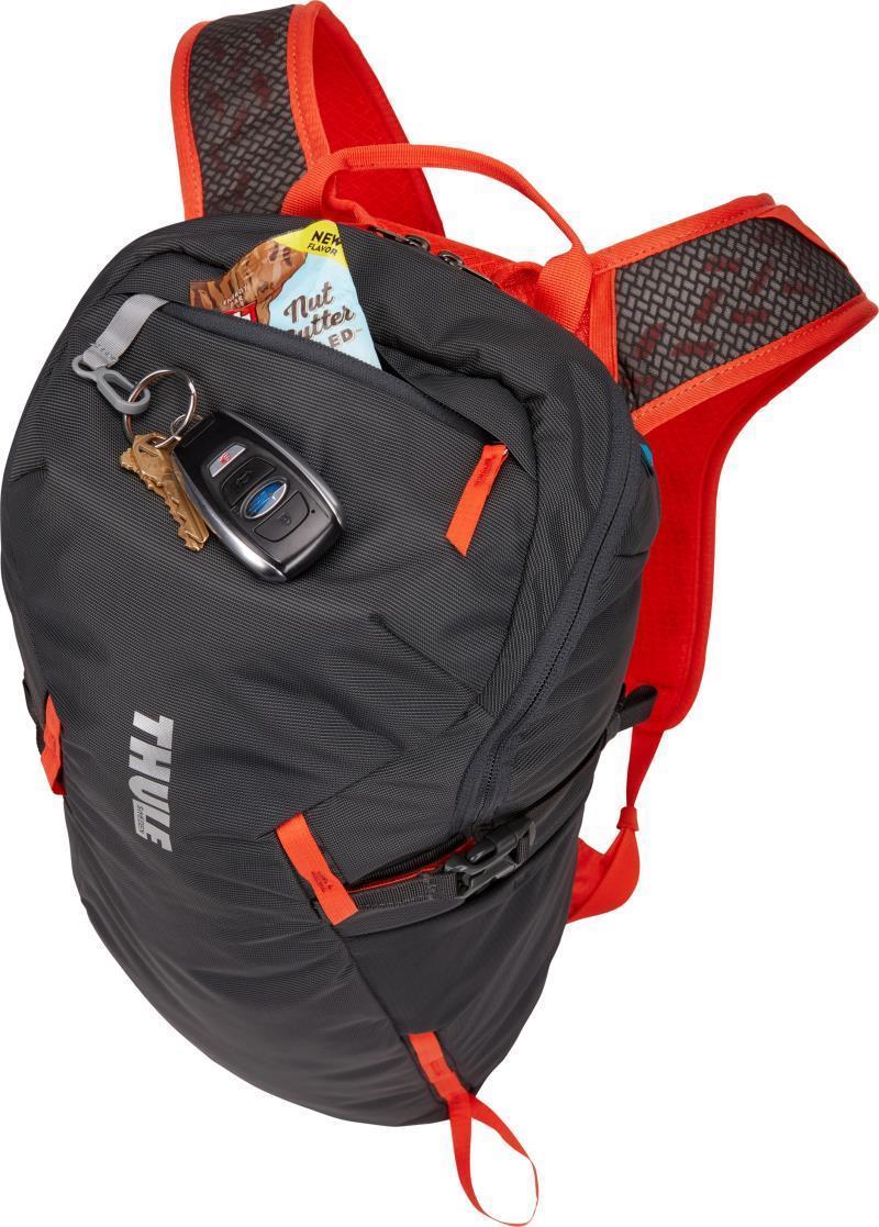 AllTrail Hiking Backpack 15L - Obsidian / Roarange 6