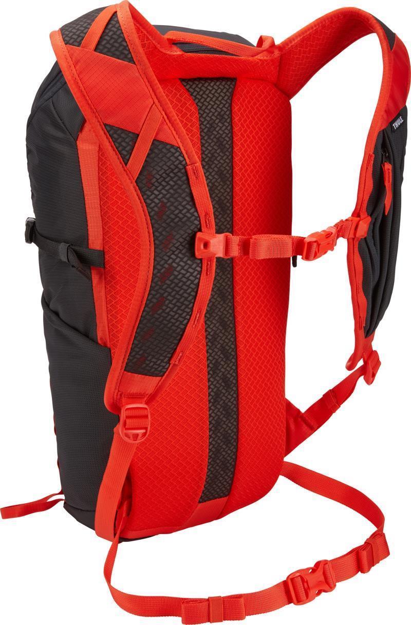 AllTrail Hiking Backpack 15L - Obsidian / Roarange 2