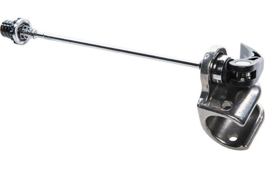 Axle Mount EzHitch Cup With Quick Release Skewer - Silver 1