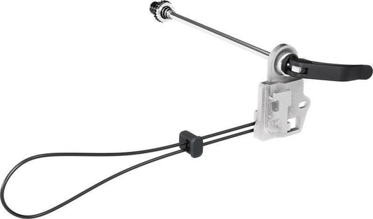 Axle Mount EzHitch Plate w/ Quick Release Skewer - Silver 1