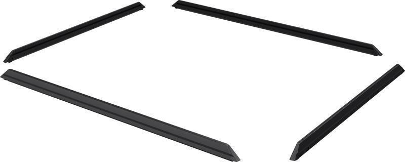 Caprock Railing Kit TB Short - Black 1