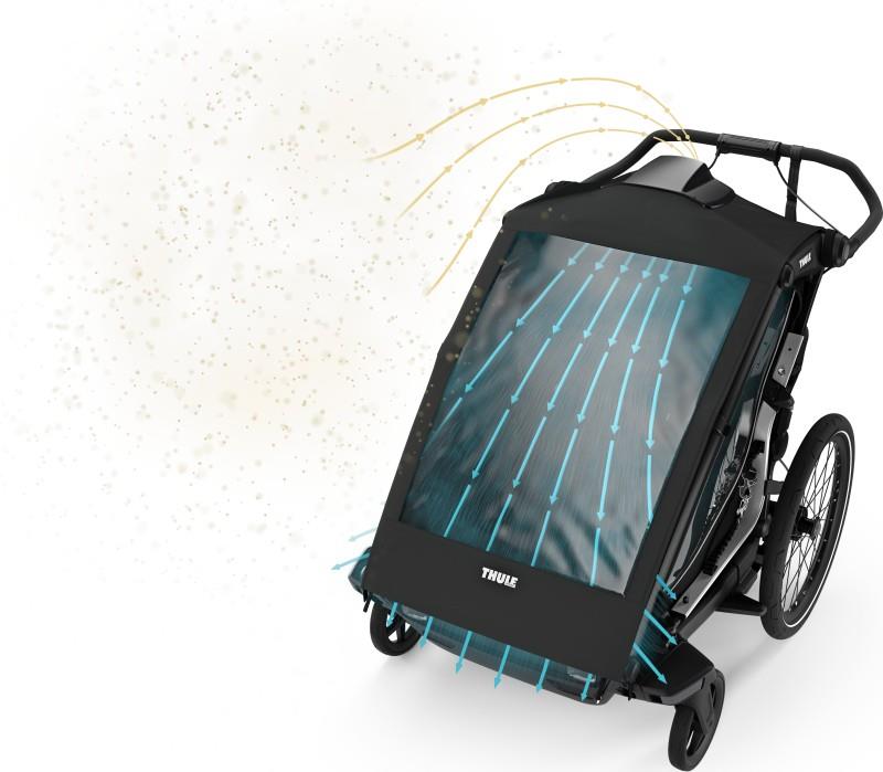 Chariot Airpurifier Double - black 1