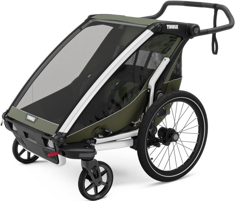 Chariot Lite Bike Trailer - Double - vintage green 1