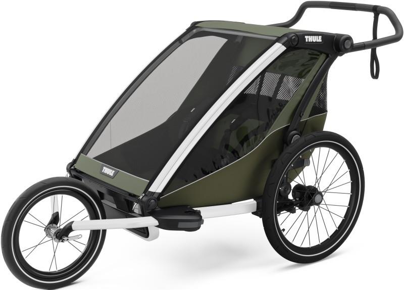 Chariot Lite Bike Trailer - Double - vintage green 1
