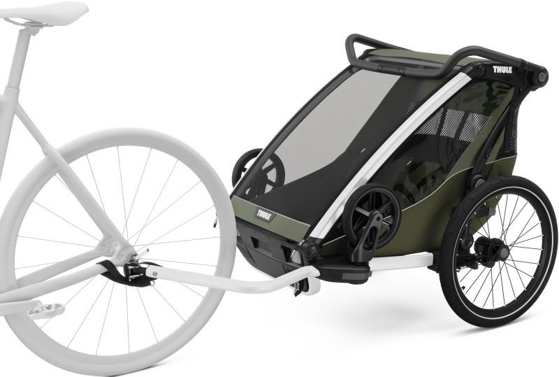 Chariot Lite Bike Trailer - Double - vintage green 1