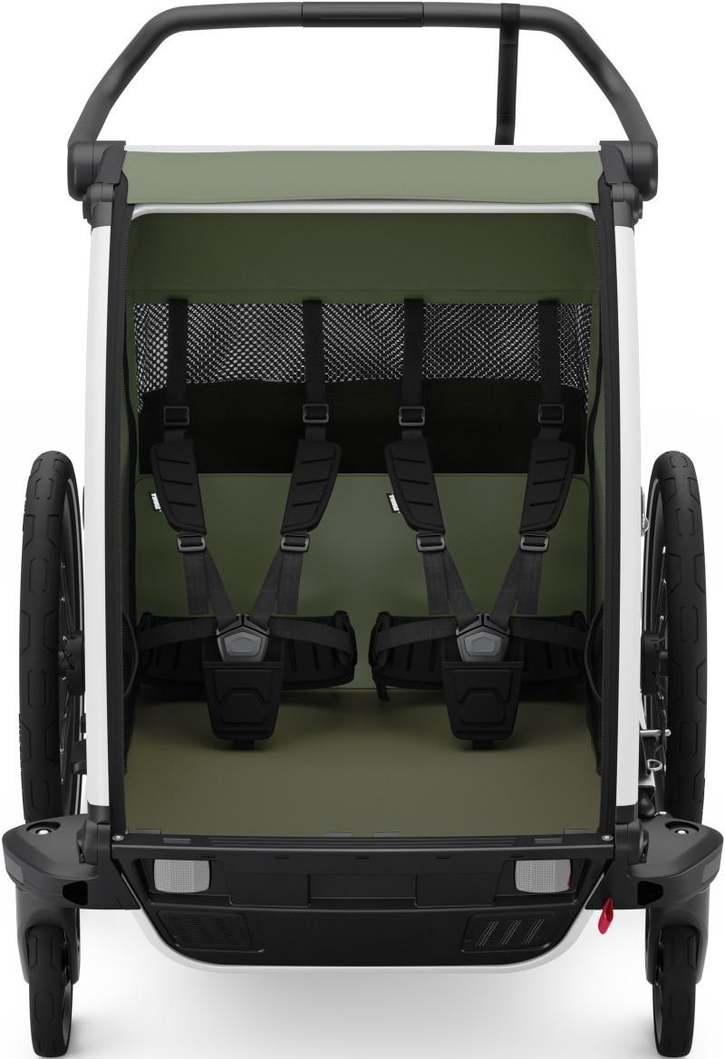 Chariot Lite Bike Trailer - Double - vintage green 1