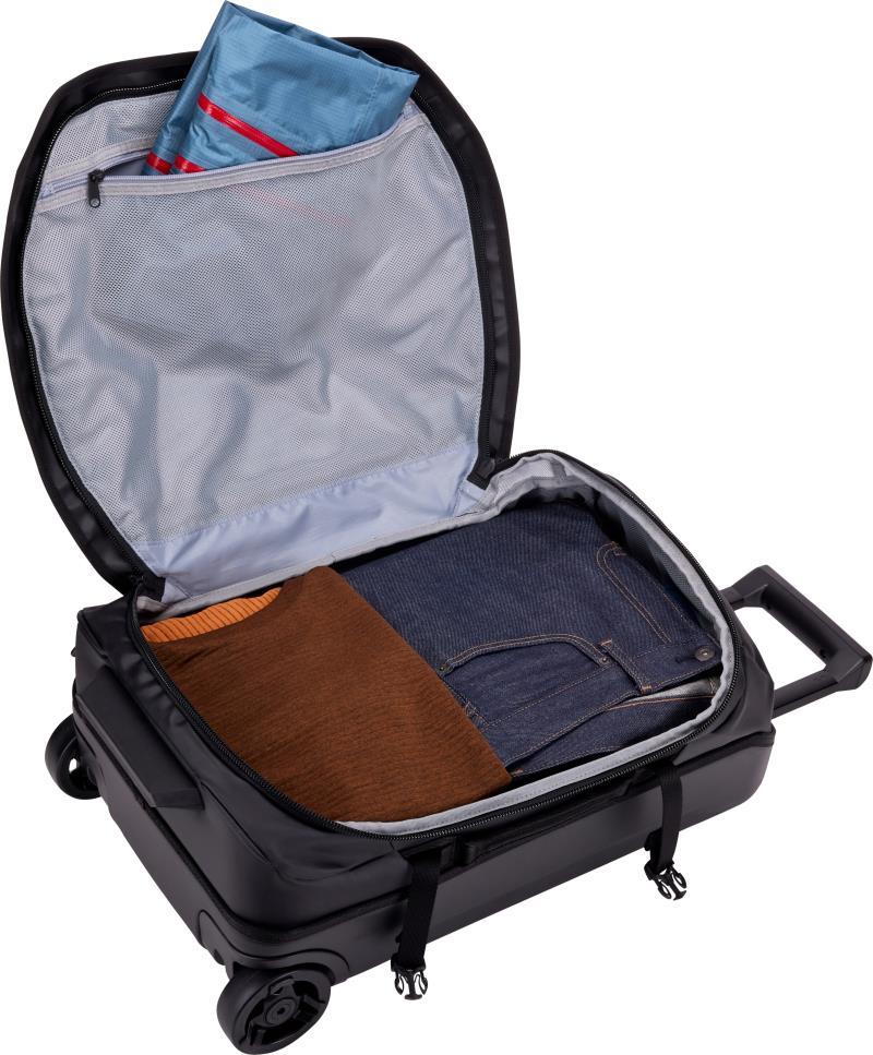 Chasm Carry-On Wheeled Duffel Bag 40L - Black 7
