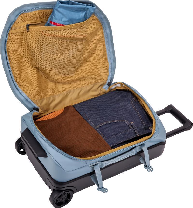 Chasm Carry-On Wheeled Duffel Bag 40L - Pond Gray 9