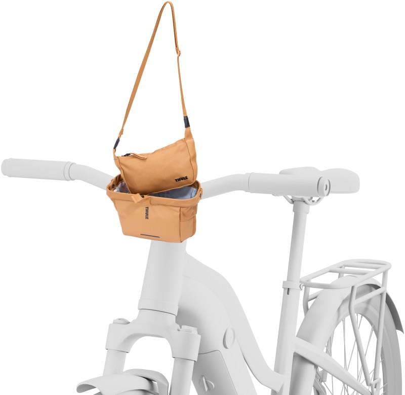 Chasm Handlebar Bag 2L - dusted orange 1