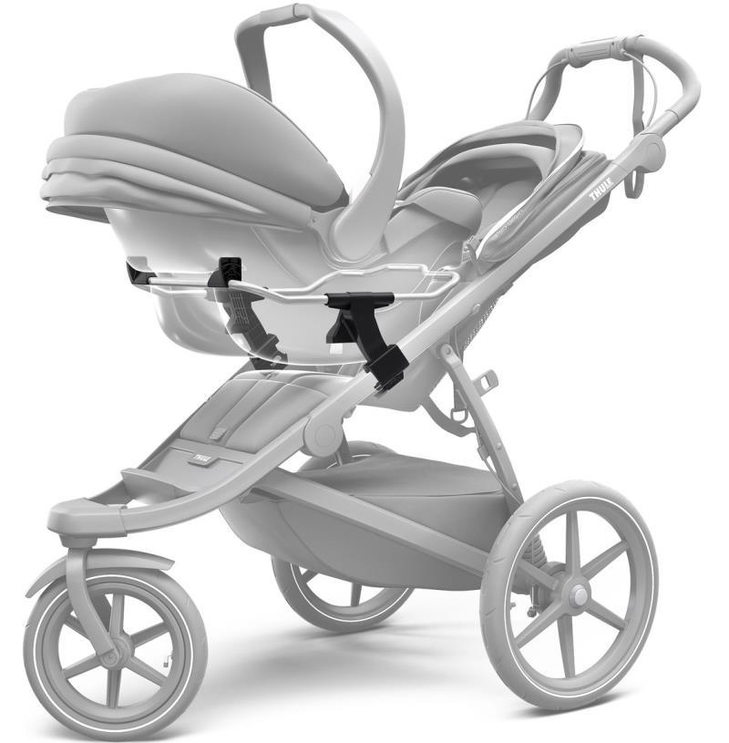 Chicco Infant Car Seat Adpater - Glide / Urban Glide - Black 2