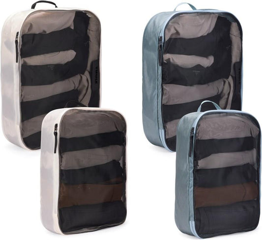 Family Packing Cube Set - pond gray / white 1