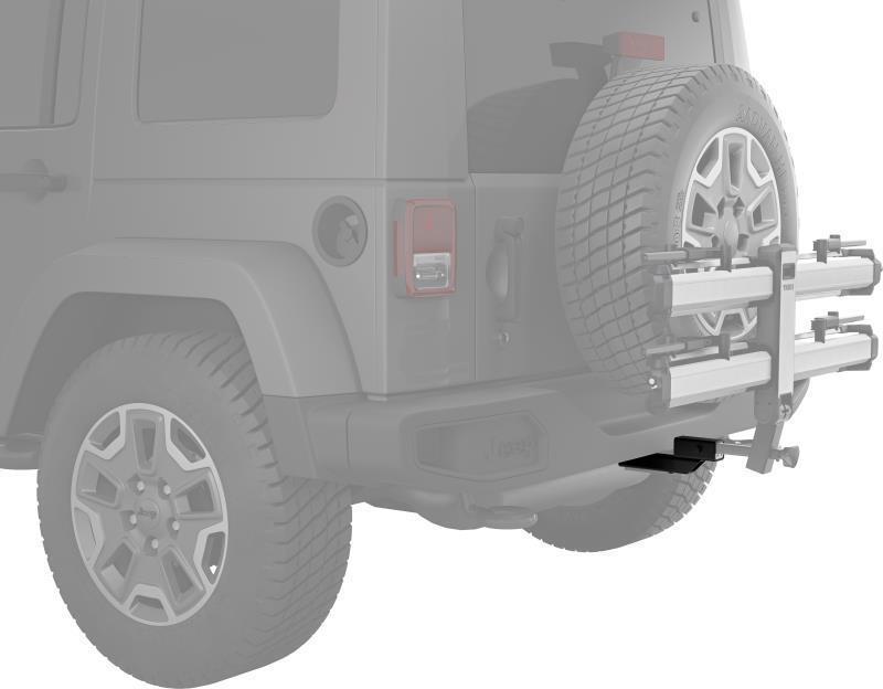 Hitch Extender - Black 2