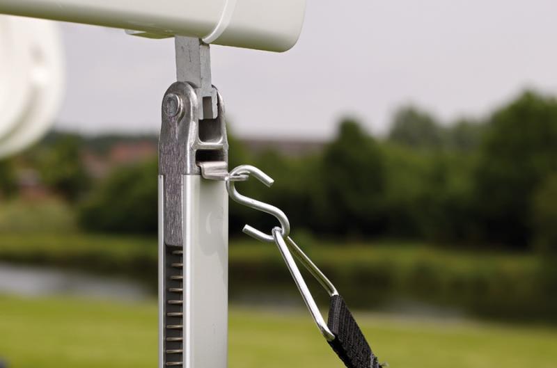 Hold Down Side Strap Kit - Black / Silver 2