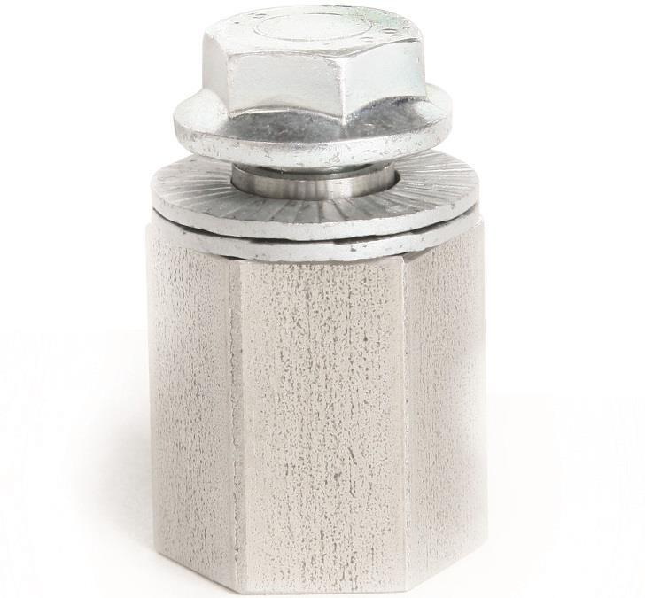 Internal Hub Hitch Adapter - Sram - Silver 1