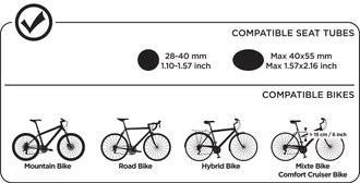 Ridealong 2 Bike Seat - gray 1