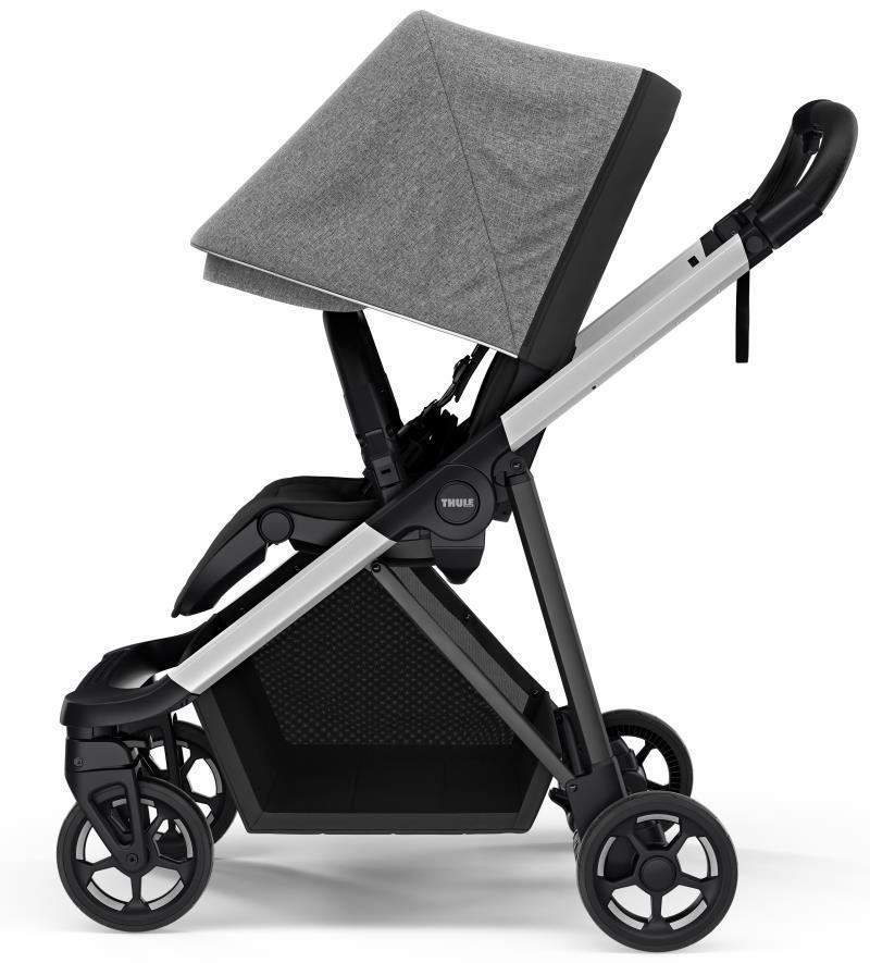 Shine Stroller - Grey Melange 1
