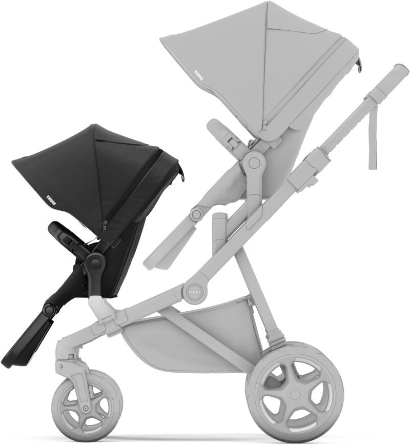 Sleek 2 Sibling Seat - black 1