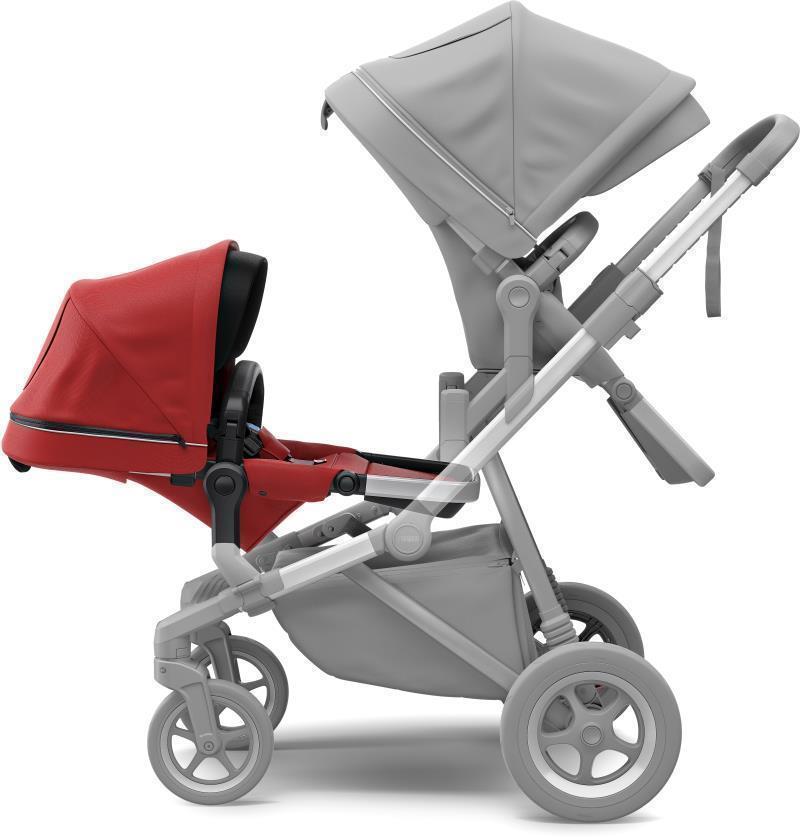 Sleek Sibling Seat - Energy Red - Energy Red 3