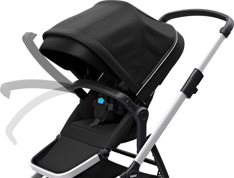 Sleek Stroller - Black 5