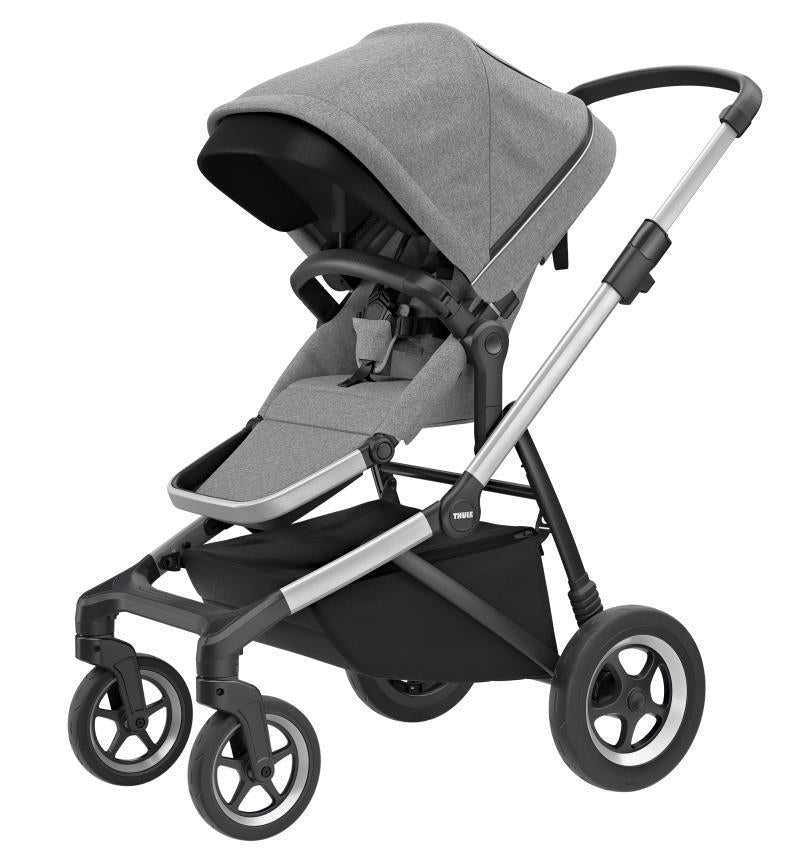 Sleek Stroller - Grey Melange 1