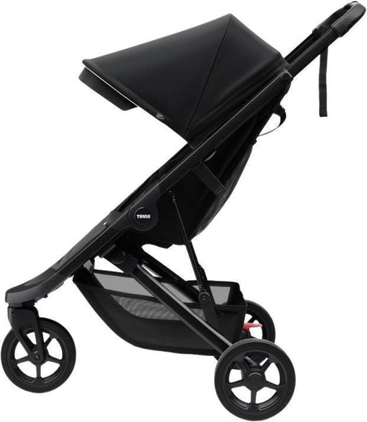 Spring 3-Wheel Stroller - Black 1