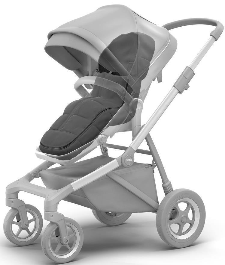 Stroller Footmuff - Shadow Grey 2