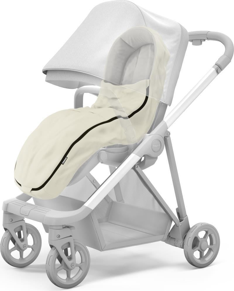 Stroller Footmuff - soft beige 1