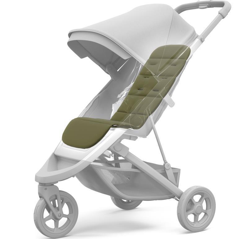 Stroller Seat Liner - Olive 2