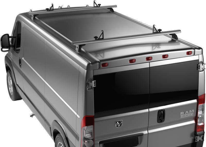 TracRac Van ES Mercedes - Benz Sprinter w. Fixed Points `10- - Silver 3
