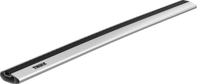 Wingbar Edge 104cm Roof Bar 1-Pack - aluminum gray 1
