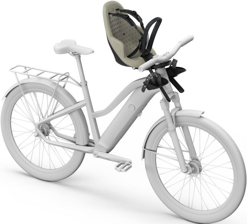 Yepp 2 Mini Front Mounted Child Bike Seat - soft sand 1