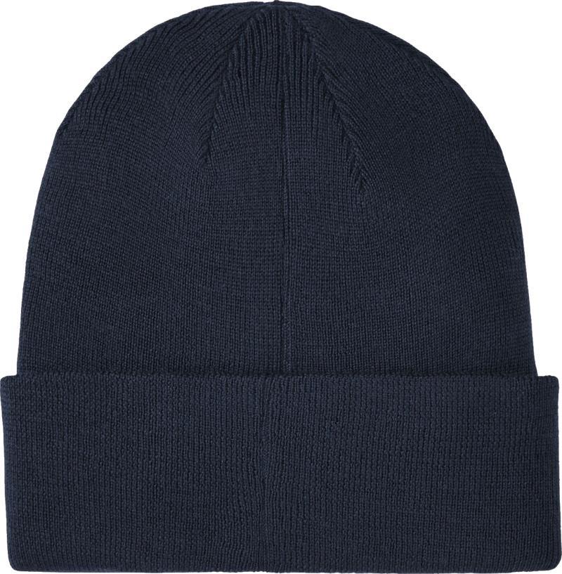 Extra Fine Merino Beanie - navy 1