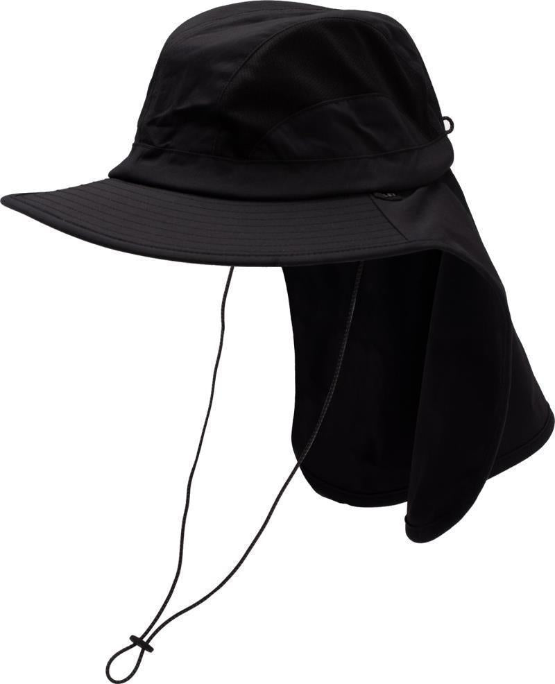 Ultralight Cape Sun Hat - Black 1