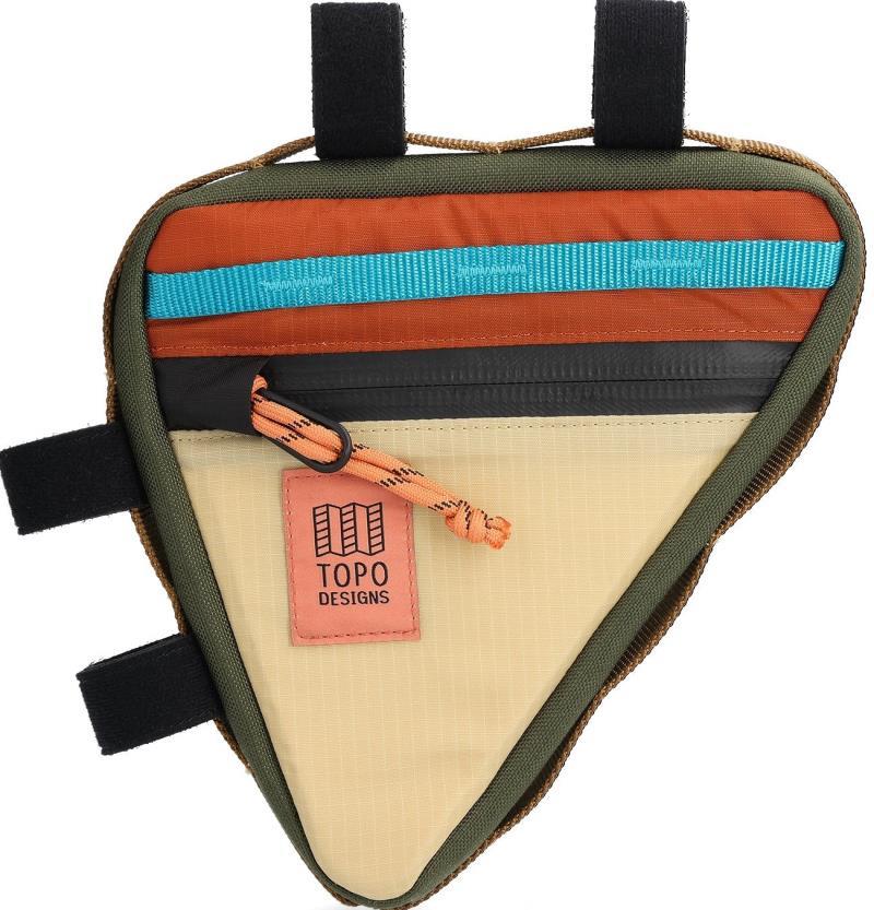 Bike Frame Bag - olive / hemp 1