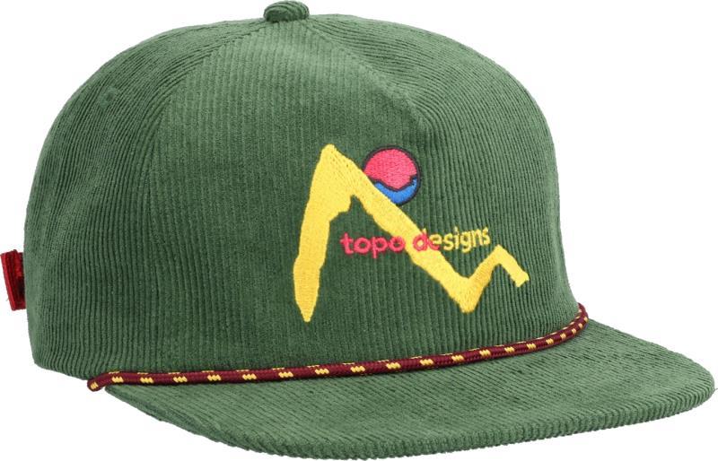 Corduroy Trucker Hat - olive 1