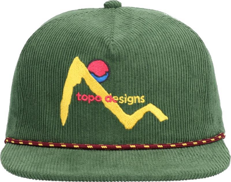 Corduroy Trucker Hat - olive 1