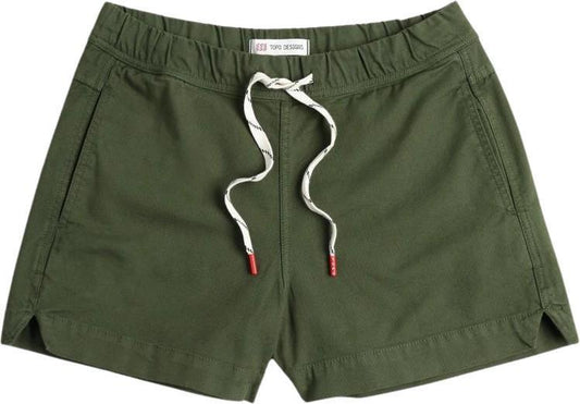 Dirt Shorts - Womens - Olive 1