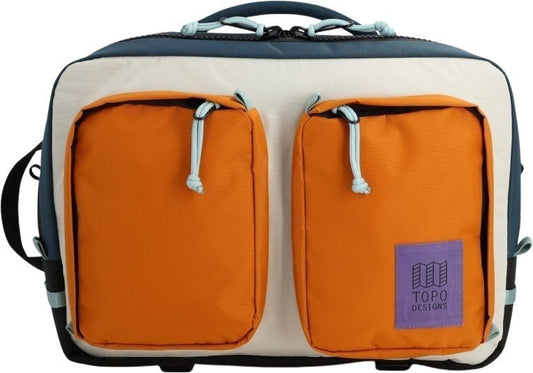 Global Briefcase - pond blue / spice 1