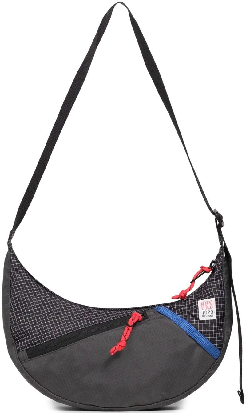 Moonlight Crossbody Bag - black / grid 1