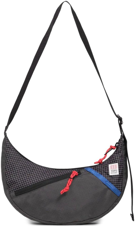 Moonlight Crossbody Bag - black / grid 1