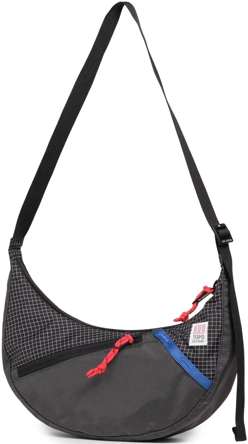 Moonlight Crossbody Bag - black / grid 1