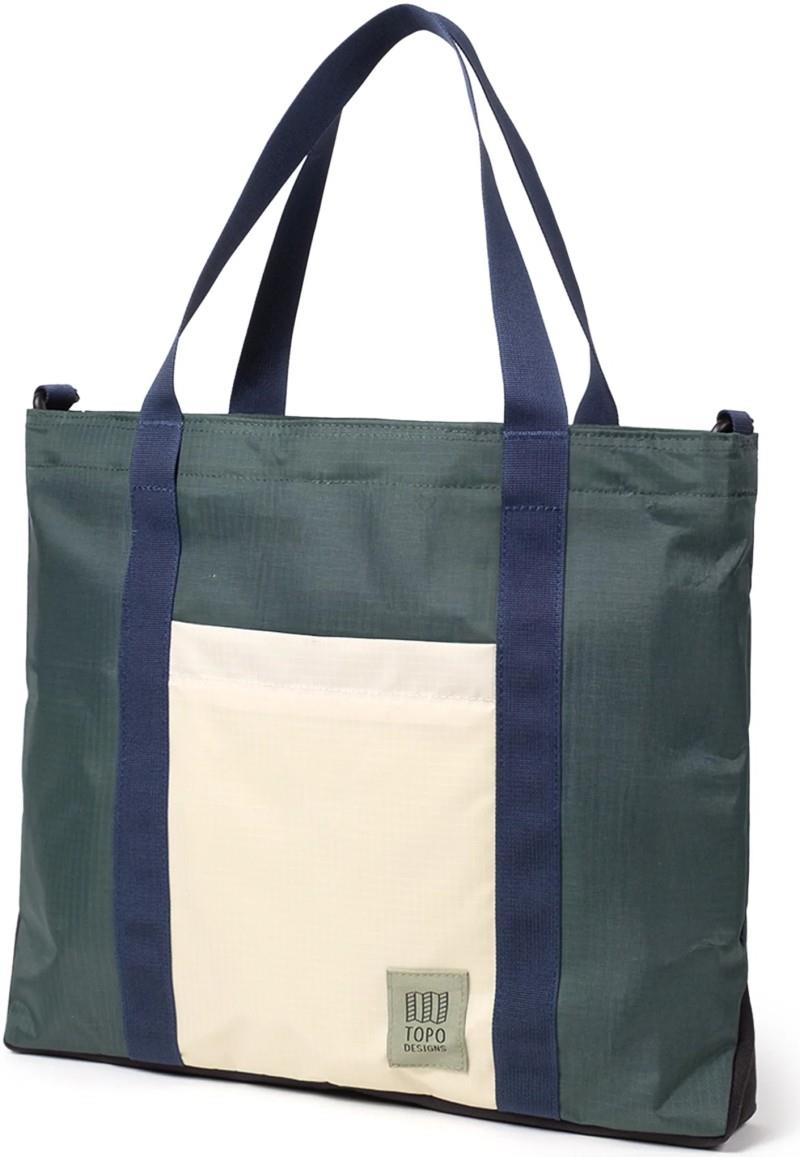 Mountain Essential Tote - forest / bone white 1