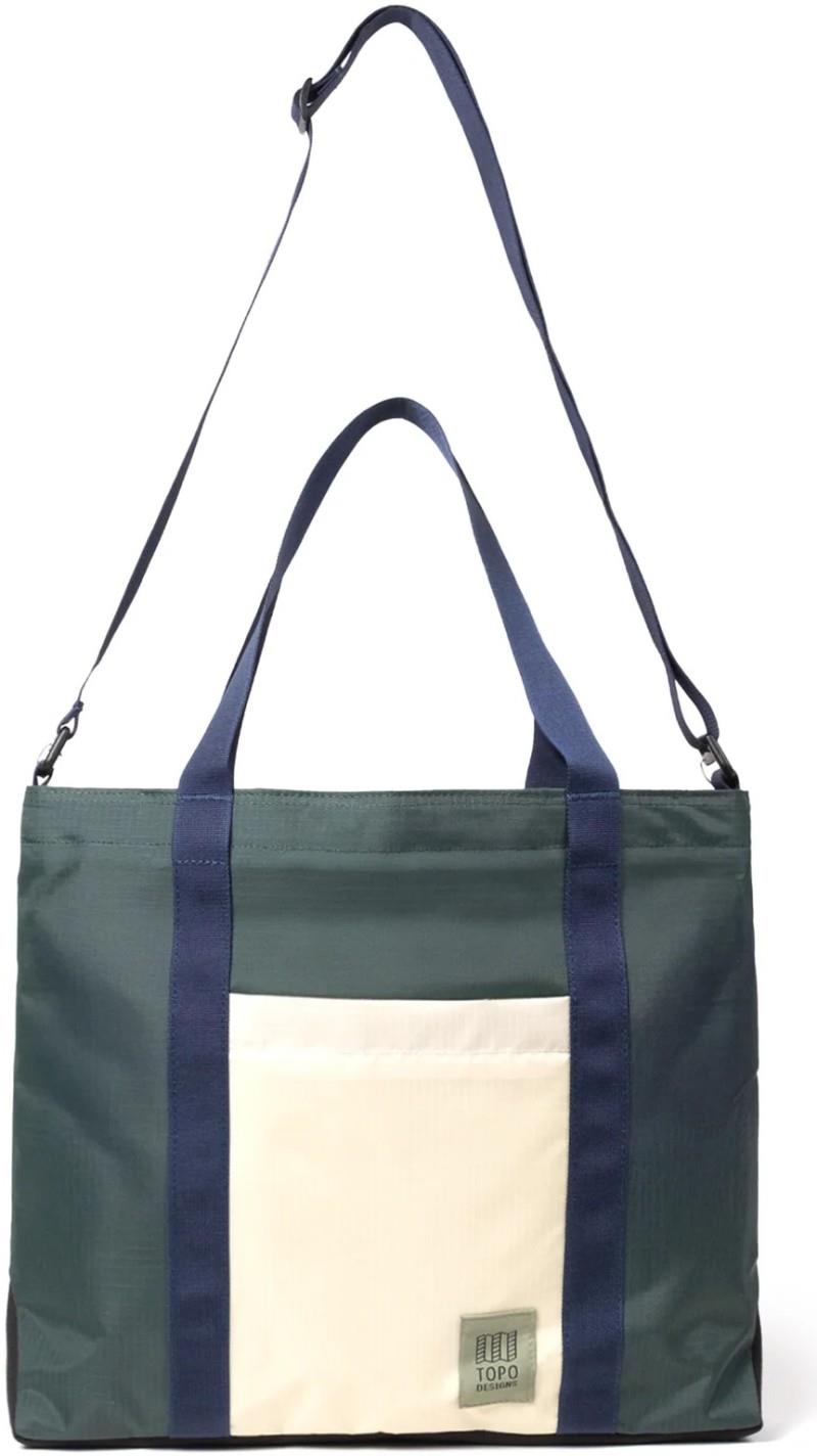 Mountain Essential Tote - forest / bone white 1