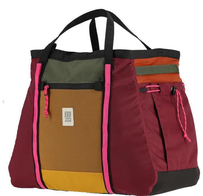 Mountain Gear Bag - Burgundy / Dark Khaki 1