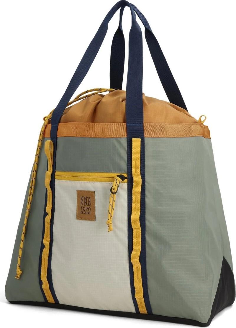 Mountain Utility Tote - bone white / beetle 1