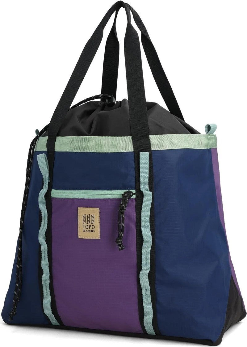 Mountain Utility Tote - midnight / loganberry 1