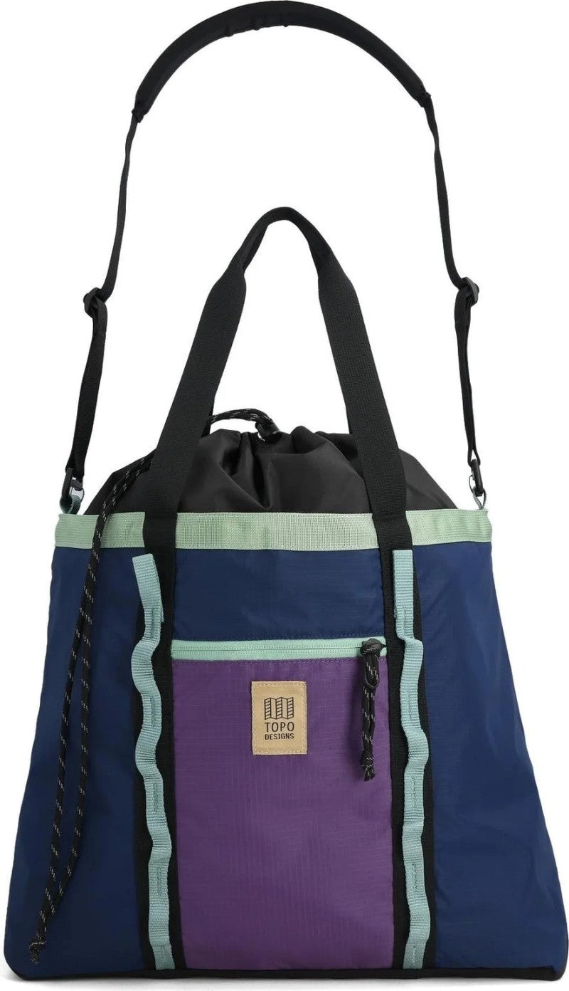 Mountain Utility Tote - midnight / loganberry 1