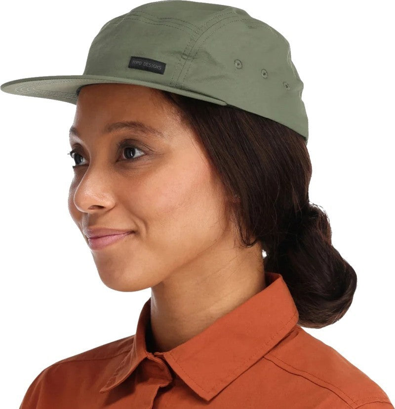 Nylon Camp Hat - juniper 1