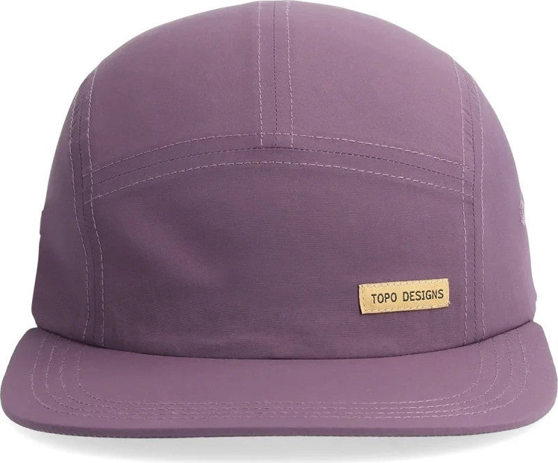 Nylon Camp Hat - loganberry 1