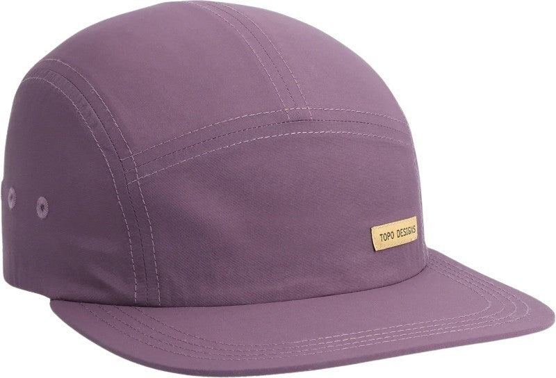 Nylon Camp Hat - loganberry 1